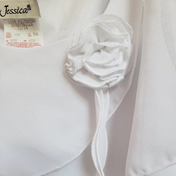 Jessica White Sleeveless Top - Picture 3 of 7